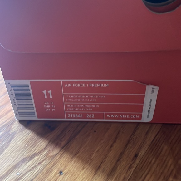 Nike Air Force 1 Low Samurai Size 11 - Picture 4 of 6